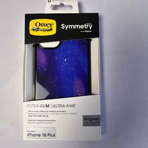 OtterBox Symmetry MagSafe Case iPhone 16 Plus Nebula Night Galaxy NIB